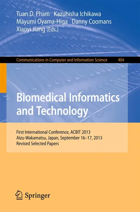 Cover of Biomedical Informatics and Technology