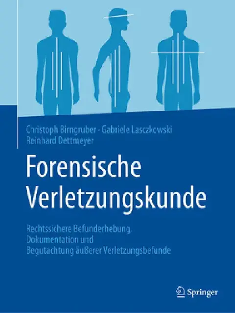 Cover of Forensische Verletzungskunde