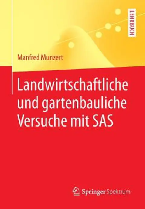 Cover of Landwirtschaftliche Und Gartenbauliche Versuche Mit SAS