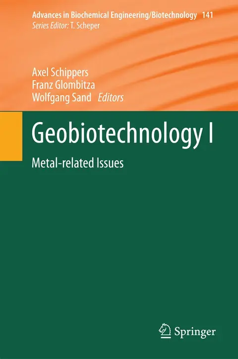 Cover of Geobiotechnology I