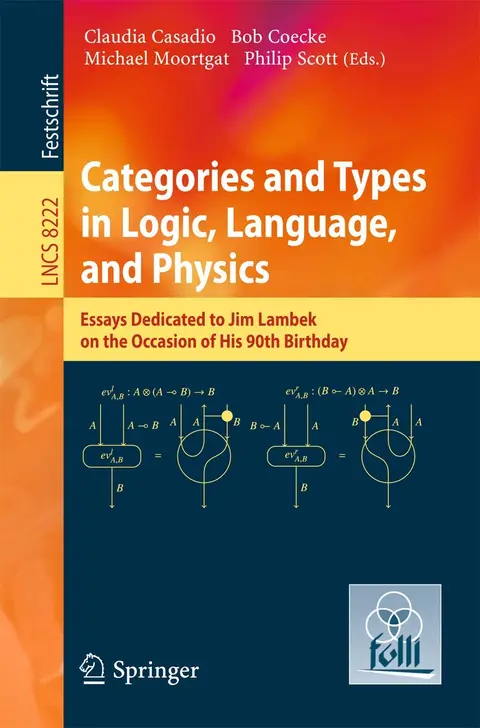 Cover of Categories and Types in Logic, Language, and Physics
