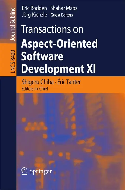 Cover of Transactions on Aspect-Oriented Software Development XI