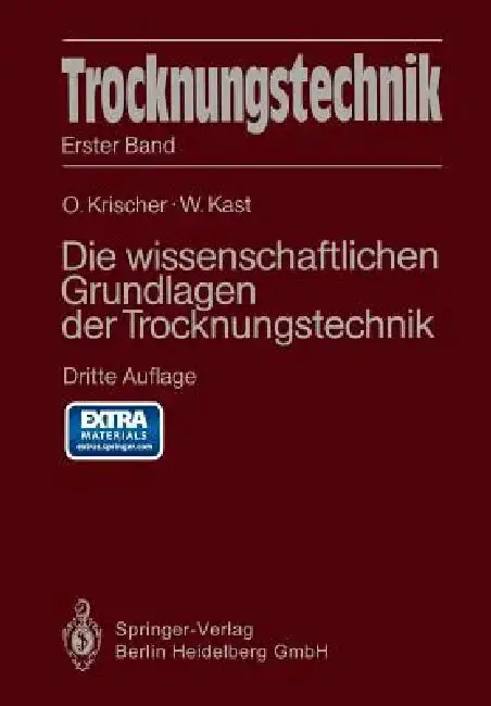 Cover of Trocknungstechnik