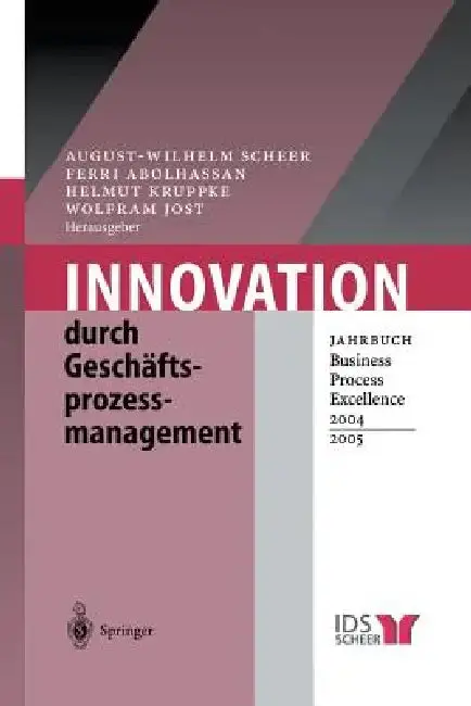 Cover of Innovation Durch Geschäftsprozessmanagement