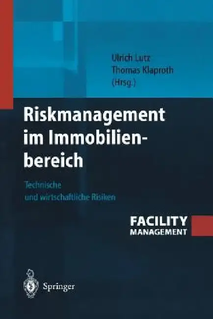 Cover of Riskmanagement Im Immobilienbereich