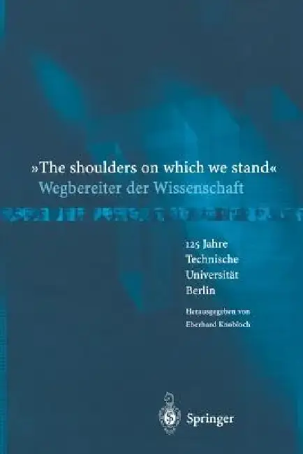 Cover of "The Shoulders on Which We Stand"-Wegbereiter Der Wissenschaft