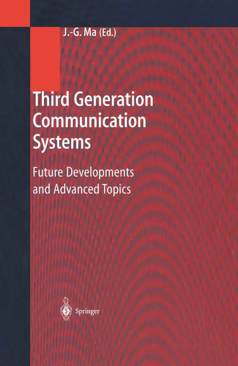 Cover of Third Generation Communication Systems