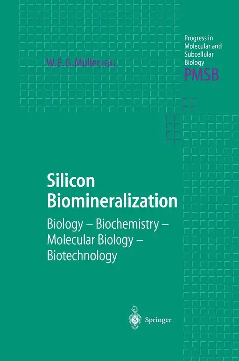 Cover of Silicon Biomineralization