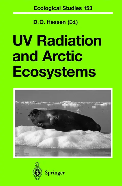 Cover of UV Radiation and Arctic Ecosystems