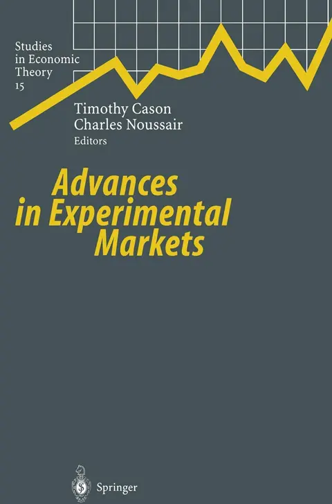Cover of Advances in Experimental Markets