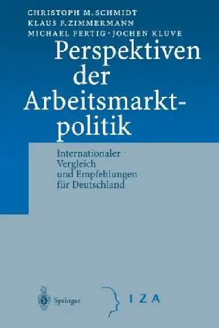 Cover of Perspektiven Der Arbeitsmarktpolitik