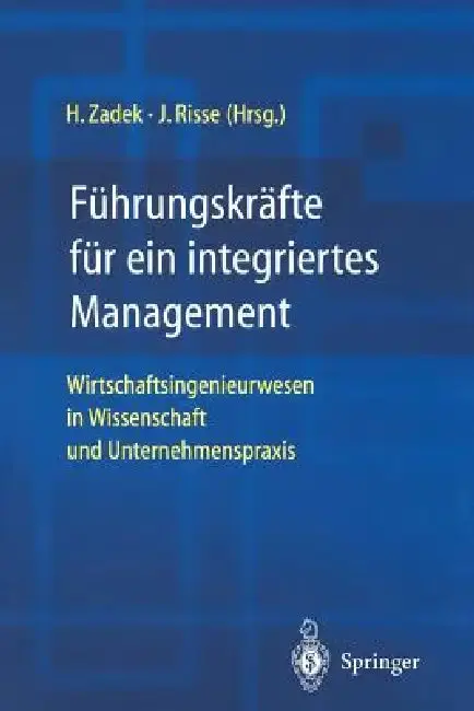 Cover of Führungskräfte Für Ein Integriertes Management