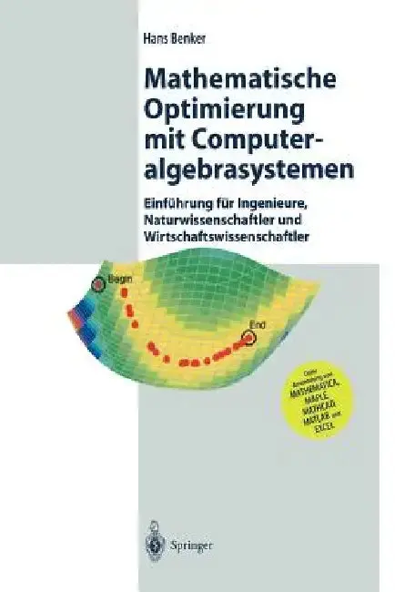 Cover of Mathematische Optimierung Mit Computeralgebrasystemen