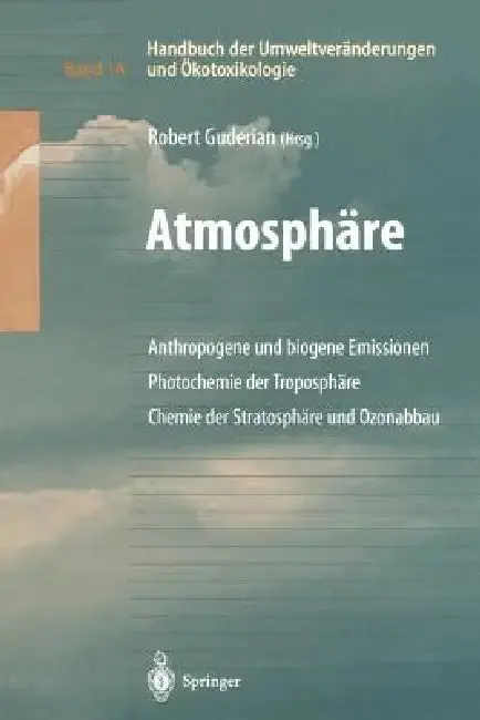 Cover of Handbuch Der Umweltveränderungen Und Ökotoxikologie