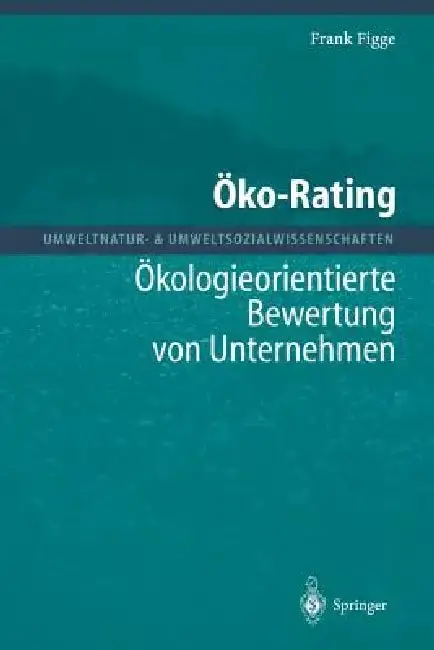 Cover of Öko-Rating