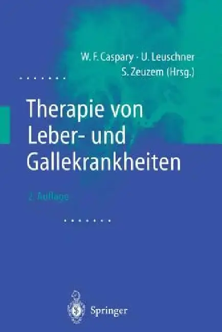 Cover of Therapie Von Leber- Und Gallekrankheiten