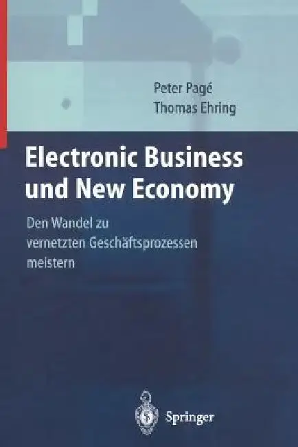 Cover of Electronic Business Und New Economy