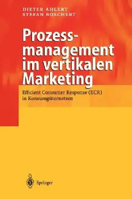 Cover of Prozessmanagement Im Vertikalen Marketing
