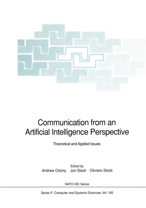 Cover of Communication from an Artificial Intelligence Perspective
