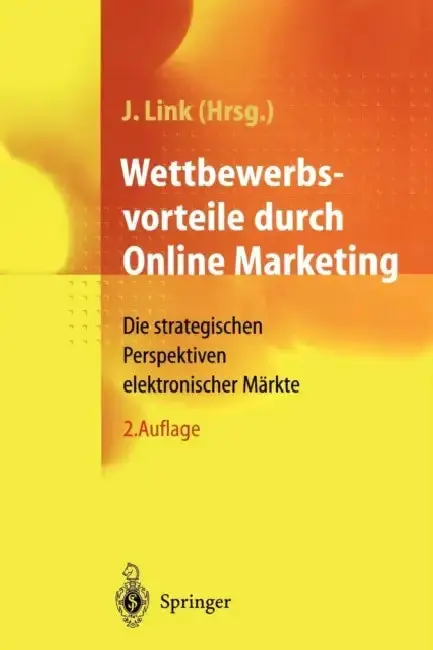 Cover of Wettbewerbsvorteile Durch Online Marketing