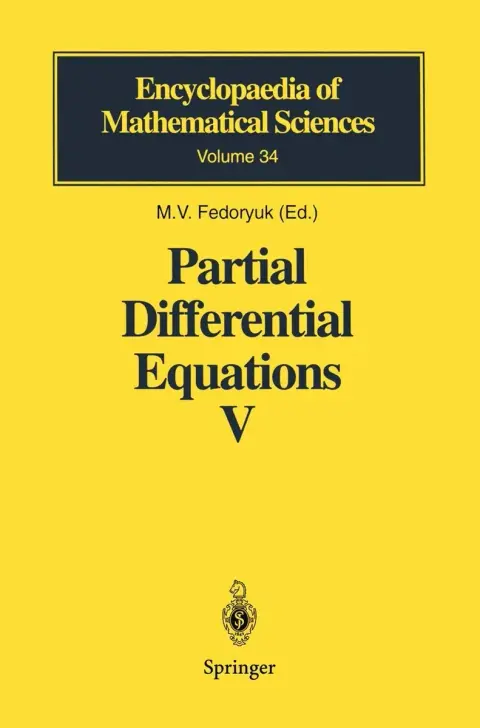 Cover of Partial Differential Equations V