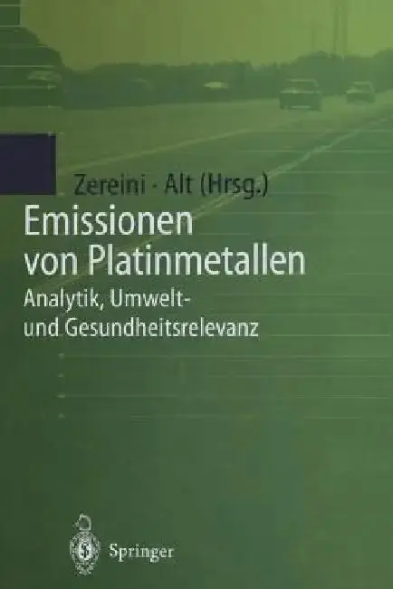 Cover of Emissionen Von Platinmetallen