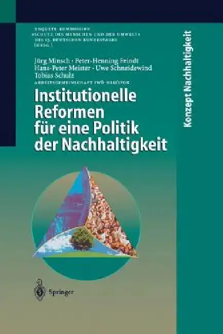 Cover of Institutionelle Reformen Für Eine Politik Der Nachhaltigkeit