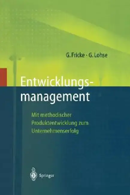 Cover of Entwicklungsmanagement