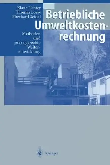 Cover of Betriebliche Umweltkostenrechnung