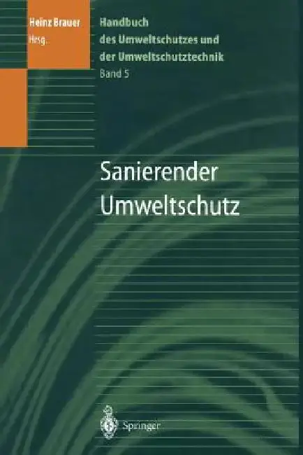 Cover of Handbuch Des Umweltschutzes Und Der Umweltschutztechnik