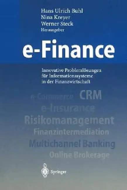 Cover of E-Finance