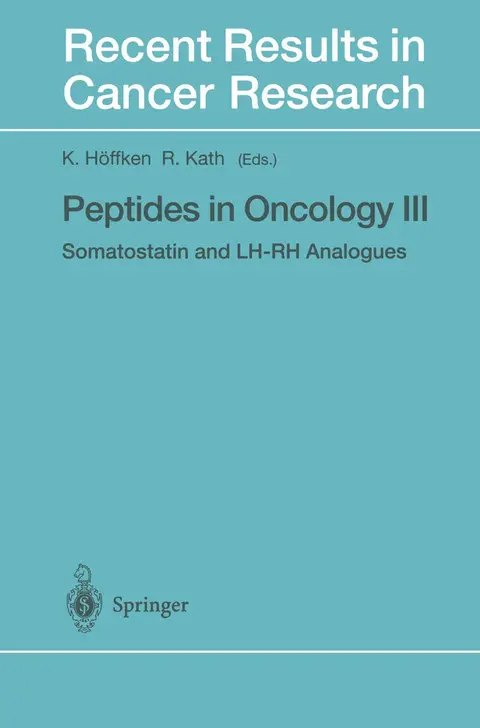Cover of Peptides in Oncology III
