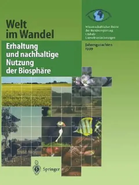 Cover of Erhaltung Und Nachhaltige Nutzung Der Biosphäre