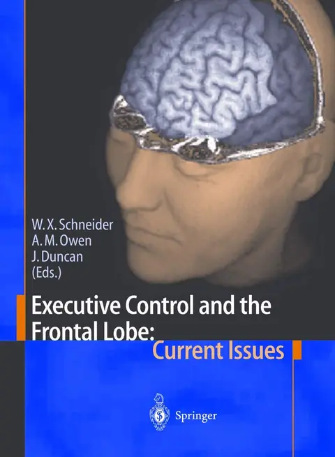 Cover of Executive Control and the Frontal Lobe