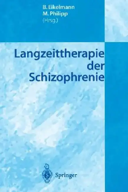 Cover of Langzeittherapie Der Schizophrenie