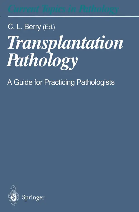 Cover of Transplantation Pathology