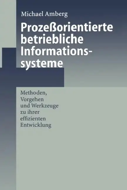 Cover of Prozeßorientierte Betriebliche Informationssysteme