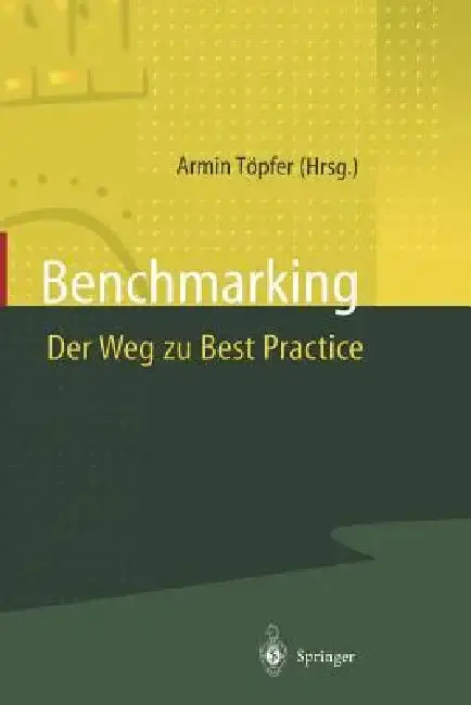 Cover of Benchmarking Der Weg Zu Best Practice
