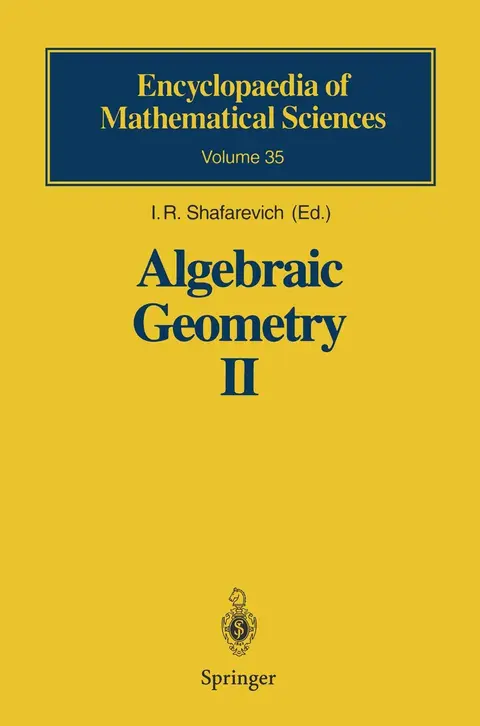 Cover of Algebraic Geometry II