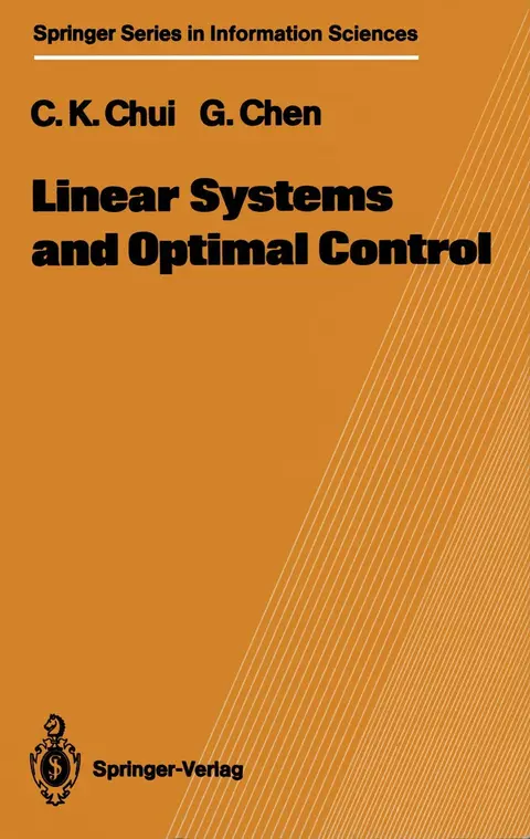 Cover of Linear Systems and Optimal Control