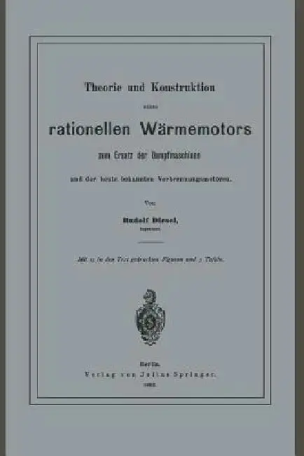 Cover of Theorie Und Konstruktion Eines Rationellen Wärmemotors