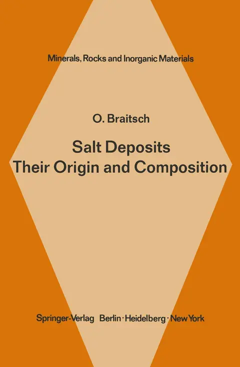 Cover of Salt Deposits Their Origin and Composition