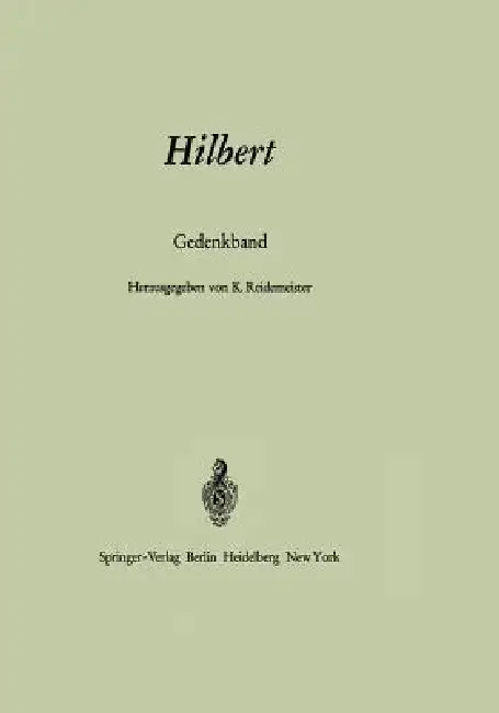 Cover of Hilbert
