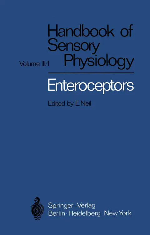 Cover of Enteroceptors