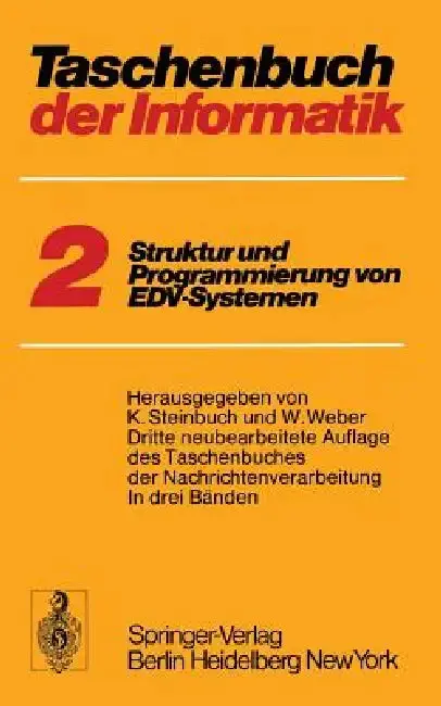 Cover of Taschenbuch Der Informatik