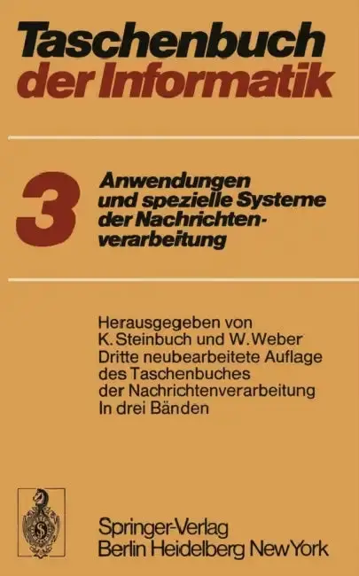 Cover of Taschenbuch Der Informatik