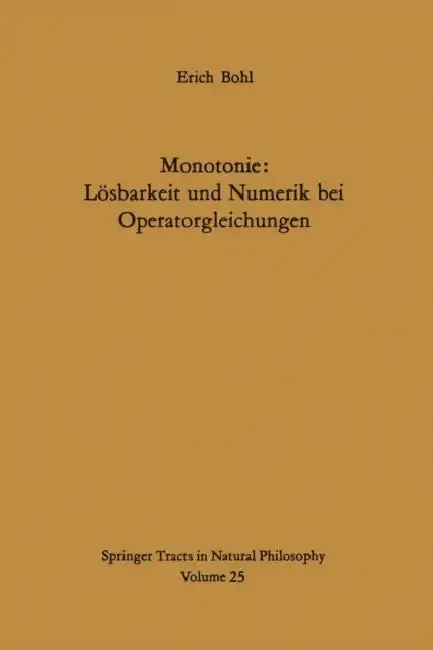 Cover of Monotonie