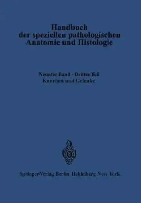 Cover of Knochen Und Gelenke