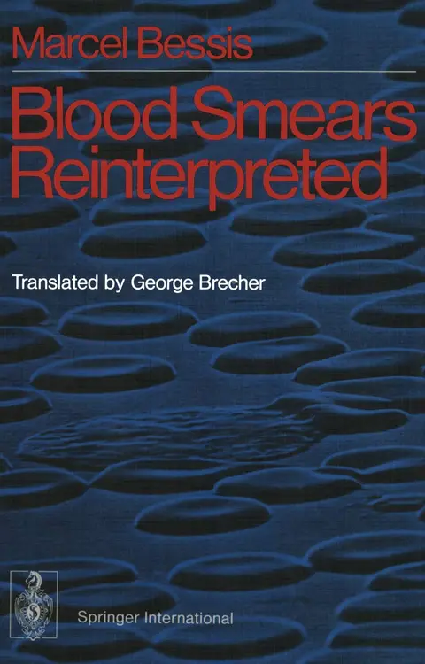 Cover of Blood Smears Reinterpreted