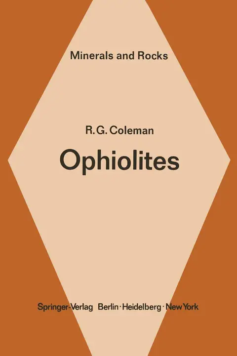Cover of Ophiolites